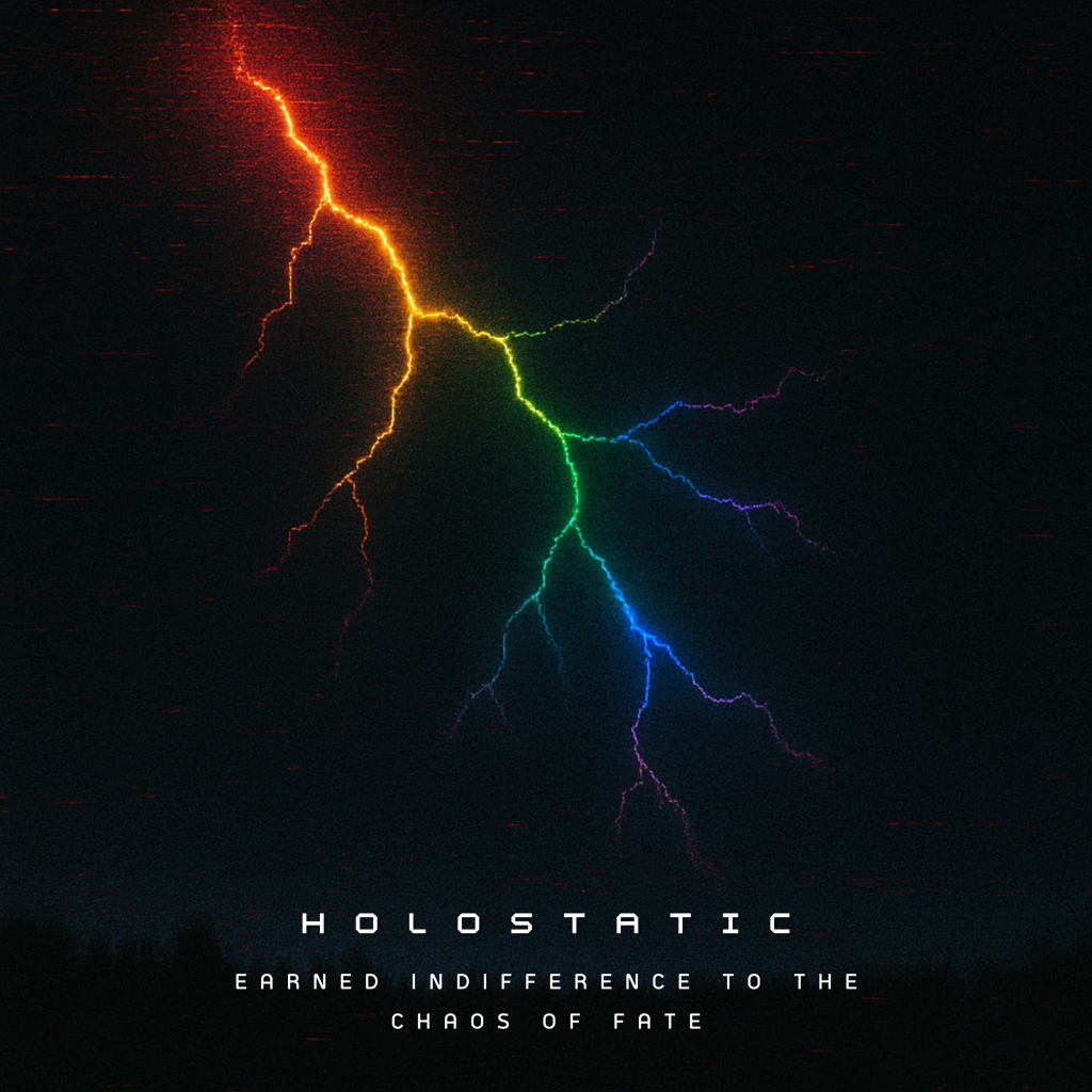 Earned Indifference to the Chaos of Fate album artwork by Holostatic